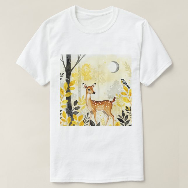 Young deer t shirt (Design framsida)