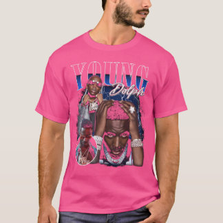 Young Dolph Retro Collage T Shirt