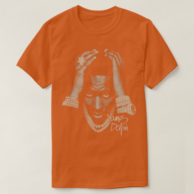 Young Dolph T Shirt (Design framsida)