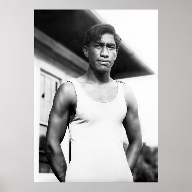 Young Duke Kahanamoku Poster (Framsidan)