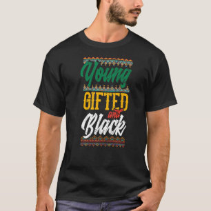 Young-ed and Black Proud African American Heritage T Shirt