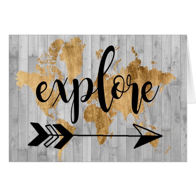 Young Explorer V Hälsningskort (Framsidan Horizontal)