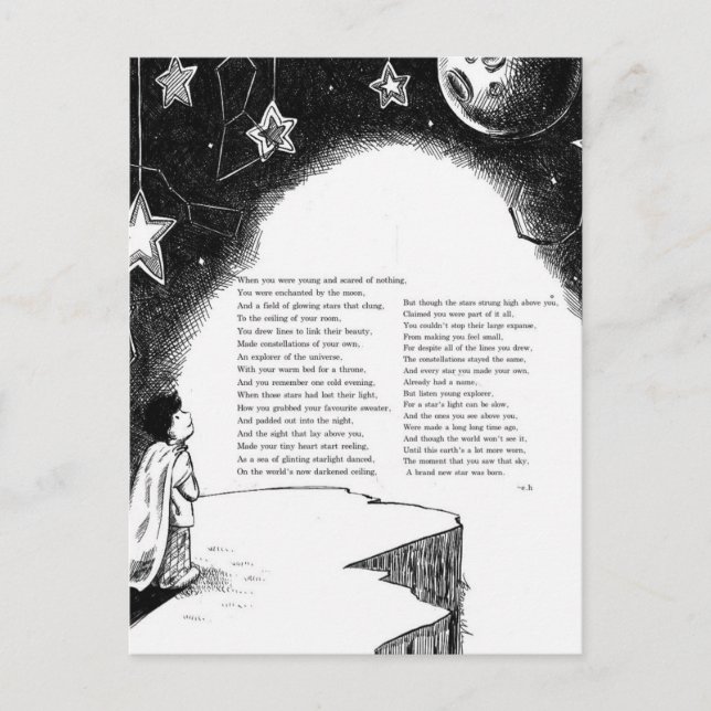 Young Explorer-vykort Vykort (Framsida)