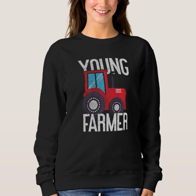 Young Farmer Local Farm   Young Farmer T Shirt (Framsida)