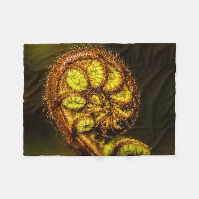 Young Fern Lövs Fleecefilt (Framsidan (Horisontell))