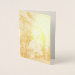 Young Florist (av Carl Zewy) Folierat Kort