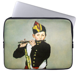 Young Flutist eller Fifer Edouard Manet Laptop Fodral
