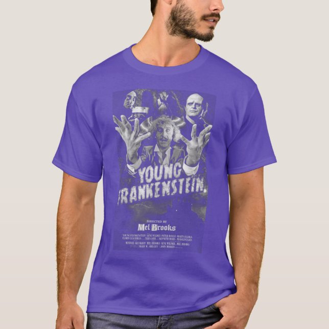 Young Frankenstein retro T Shirt (Framsida)
