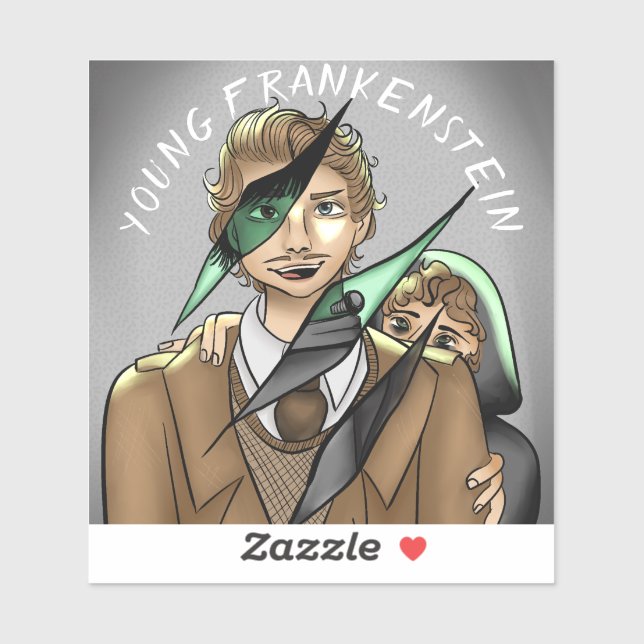 Young Frankenstein Speciell Sticker Design Klistermärken (Ark)