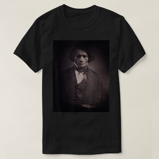 Young Frederick Douglass Black History Month T Shirt (Design framsida)