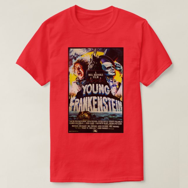 Young FRONKenstein Not T Shirt (Design framsida)