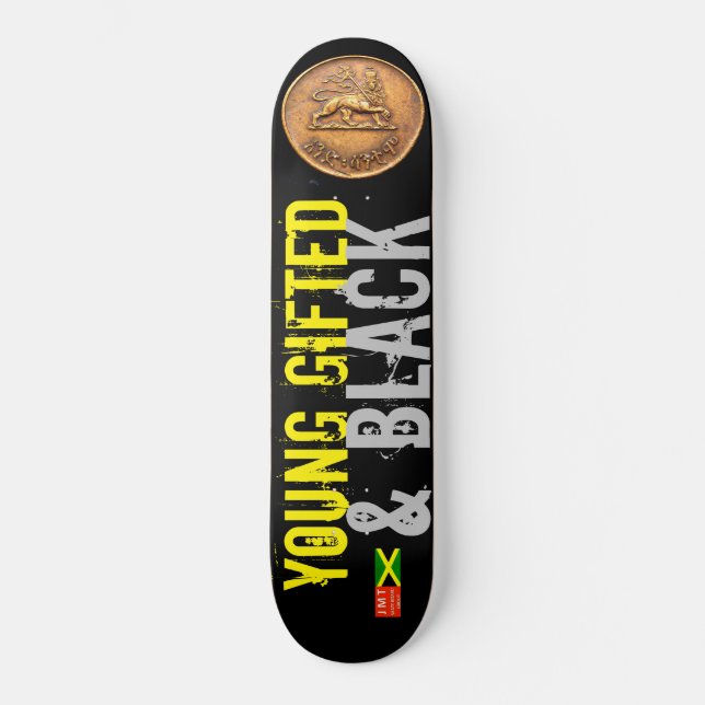 YOUNG GIFTED & BLACK SKATEBOARDS (Framsida)