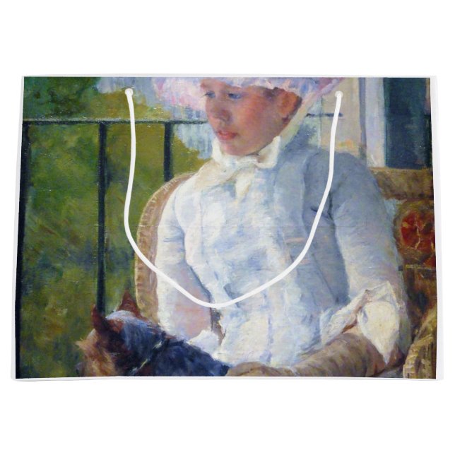Young Girl and her Hund, Mary Cassatt (Framsidan)