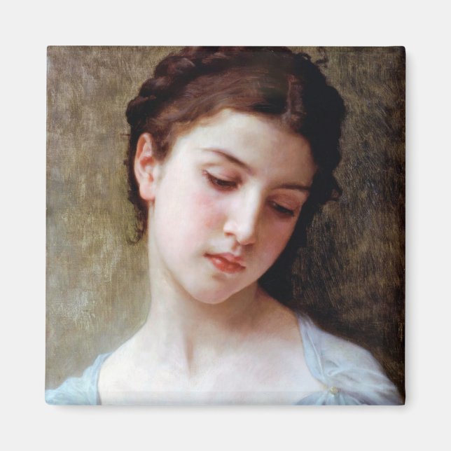 Young Girl, Bouguereau Magnet (Framsidan)