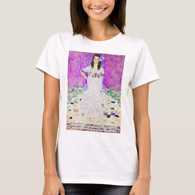 Young Girl, Gustav Klimt T Shirt (Framsida)