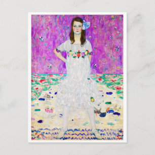 Young Girl, Gustav Klimt Vykort