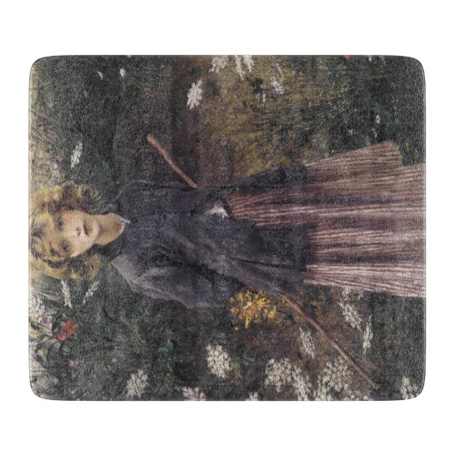 Young Girl Walking between Flowers (Bastien-Lepage (Framsidan)