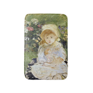 Young Girl with a Doll (av Berthe Morisot) Badrumsmatta