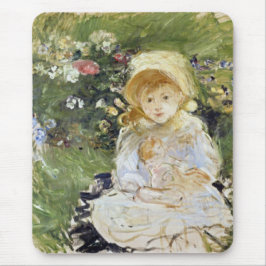 Young Girl with a Doll (av Berthe Morisot) Musmatta