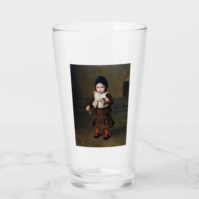 Young Girl with an Empty Kopp (Ludwig Knaus) (Framsida)