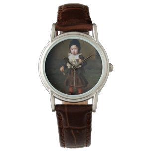 Young Girl with an Empty Kopp (Ludwig Knaus) Armbandsur