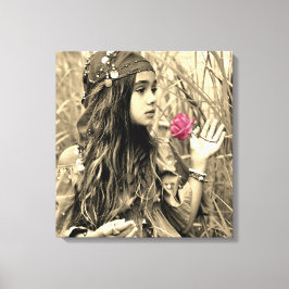 Young Gypsy Girl Kanvastryck