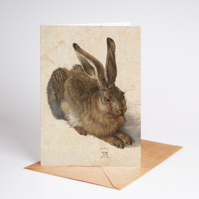 Young Hare | Albrecht Dürer Kort (Skapare uppladdad)