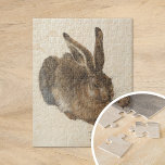 Young Hare | Albrecht Dürer Pussel<br><div class="desc">Young Hare (1502) av den tyska konstnären Albrecht Dürer. Originalteckningar är en naturstudiefärg av en brun kanin. 

Använda verktygen för att lägga till anpassningsbar eller anpassa bilden.</div>