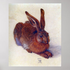Young Hare by Albrecht Durer, Renaissance Fine Art Poster