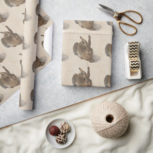 Young Hare by Albrecht Durer, Renaissance Fine Art Presentpapper (Hantverk)