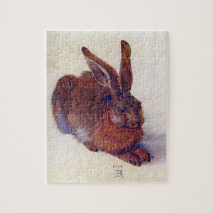 Young Hare by Albrecht Durer, Renaissance Fine Art Pussel