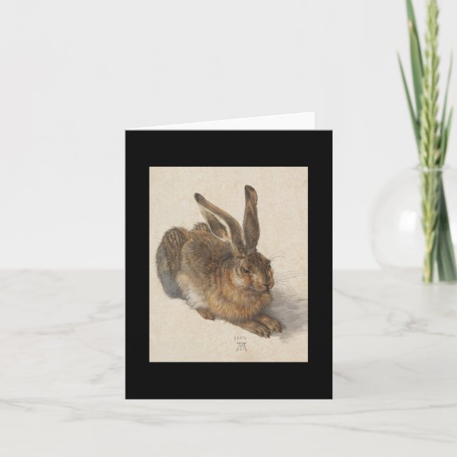 Young Hare Helgkort (Framsida)