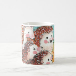 Young Hedgehogs Kaffemugg