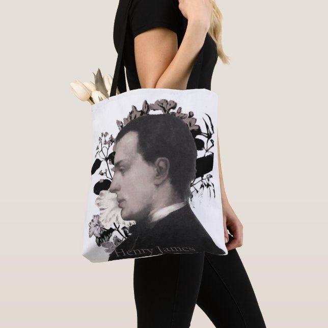Young Henry James Tote Bag Tygkasse (Närbild)