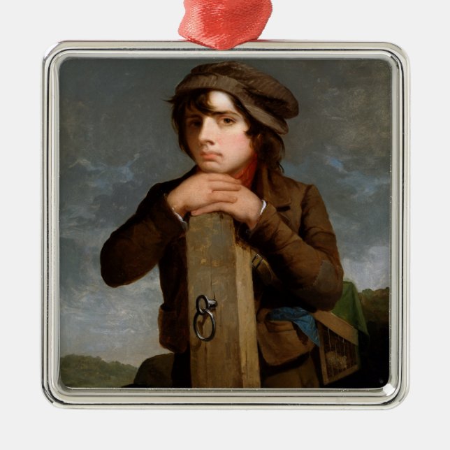 Young Itinerant (av James Henry Beard) Julgransprydnad Metall (Framsidan)