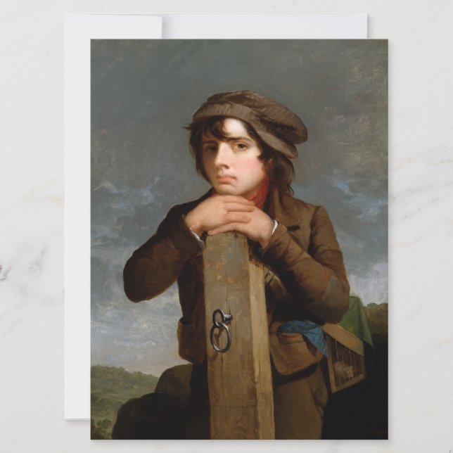 Young Itinerant (av James Henry Beard) Kort (Framsida)