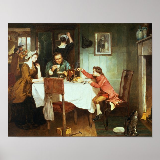 Young James Watt Spelas med ånga Poster (Framsidan)