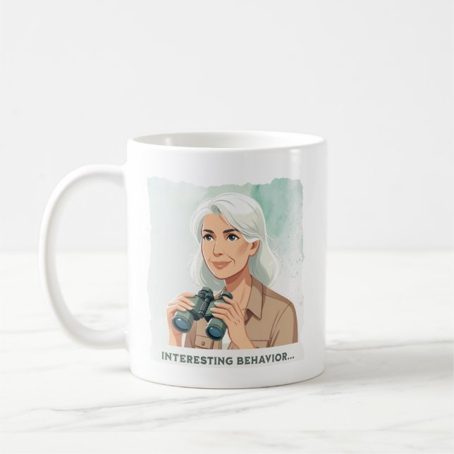 Young Jane, vetenskapsmannen och antropologen Kaffemugg (Vänster)
