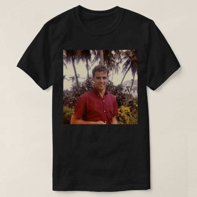 Young Joe Biden Classic T-Shirt (Design framsida)