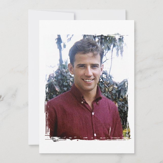 Young Joe Biden inauguration Julkort (Framsida)