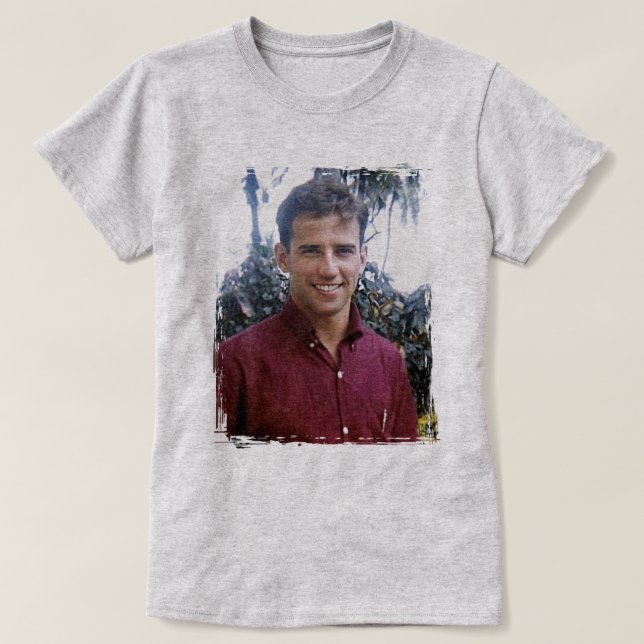 Young Joe Biden T Shirt (Design framsida)
