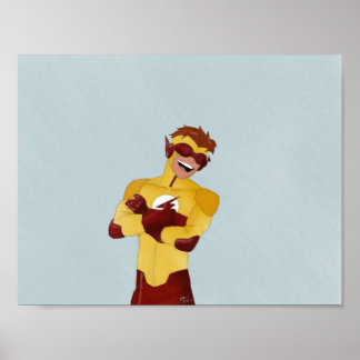 Young Justice Wally Väster Poster