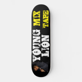YOUNG LEJON MIX-BANDSKATTA MINI SKATEBOARD BRÄDA 18,5 CM