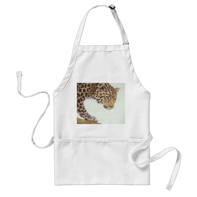Young Leopard Painting Förkläde (Framsidan)