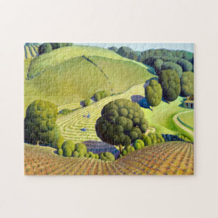 Young Maj, 1931 by Grant Wood Pussel