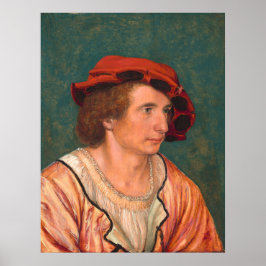 Young Man - Hans Holbein Fine Art Poster
