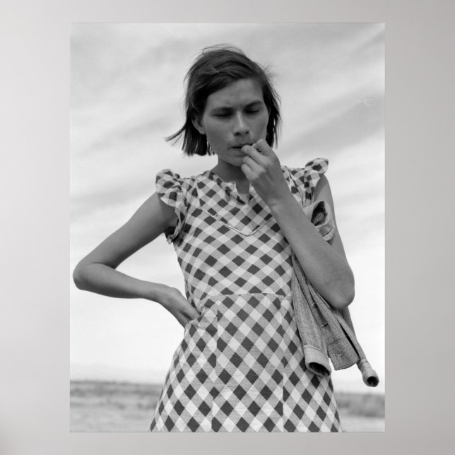 Young Mor i Kalifornien 1937 Poster (Framsidan)