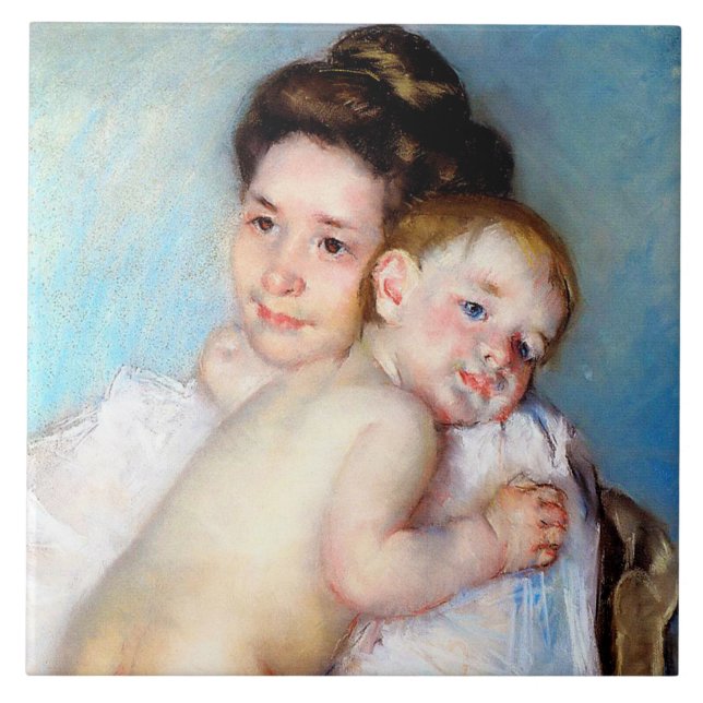 Young Mor, Kassatt Kakelplatta (Framsidan)