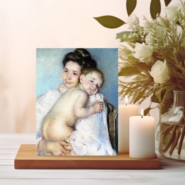 Young Mor | Mary Cassatt Vykort (Skapare uppladdad)