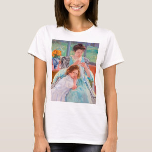 Young Mor Sewing, Mary Cassatt T Shirt